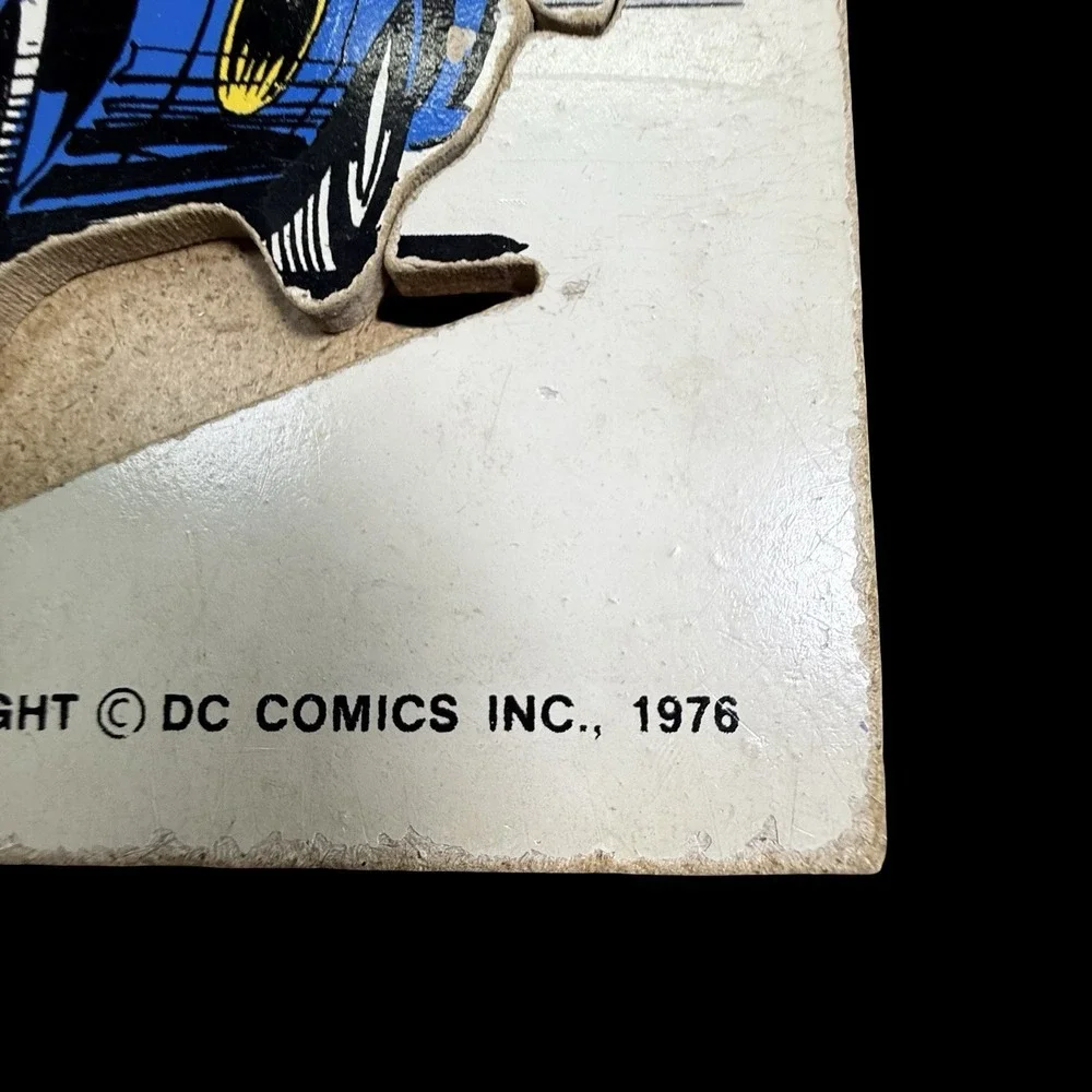 Playskool Wood Puzzles Sesame Street Yogi Batman Mickey Vintage Lot of 4 READ